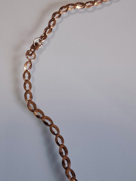 Lantisor elegant din aur - 14 karate, cu lungimea de 55 cm, 7,5 grame